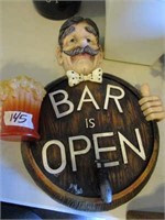 Battery Operated Bar is Open Sign