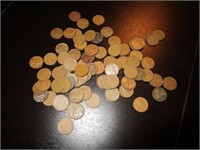 Lot of 97 Wheat Pennies