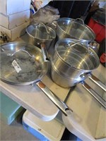 6 Pc. Revere Ware Pots & Pans