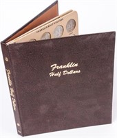 Coin Franklin Half $ Collection in Dansco Binder
