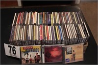 BOX LOT MUSIC CDs