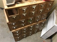 Wooden File Drawers - 2 Sets