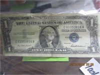 1957 Silver Certificate $1 Bill