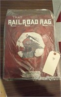 Railroad Rag sheet music w pictoral locomotive