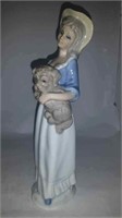 Italian Tenga figurine 9 1/2 inches tall