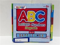 A B C Letters & Numbers Magnetic