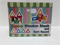 Discovery Wooden Stack and Sort Board