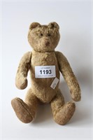 Vintage mohair teddy bear, fully jointed,