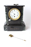 Antique French time only clock