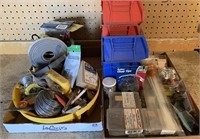 Wire, Soldering, Nails, Misc. Garage Items