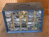 Small Parts Organizer With Contents