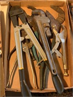 Bolt Cutters, Pipe Wrenches, Large Wrenches