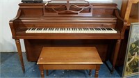 MASON & RISCH PIANO WITH BENCH