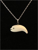 Sterling Silver Chain with Dolphin