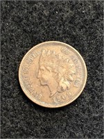 1909 Indian Head Cent - Full Liberty-Semi Key Date