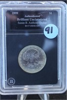 1999 Susan B Anthony Dollar - Uncirculated