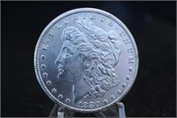 1880 CC Morgan Silver Dollar - Uncirculated +