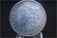 1881-S Morgan Silver Dollar-Uncirculated