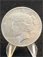 1934-D Silver Peace Dollar Semi Key Date