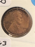 1909 VDB Lincoln Wheat Cent - Awesome BU+