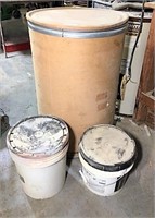 Drum of Absorbent Saw Dust