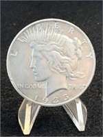 1935-S Silver Peace dollar Semi Key Date