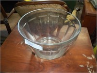 Heavy Glass Mixing Bowl