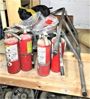 Five Badger Fire Extinguishers