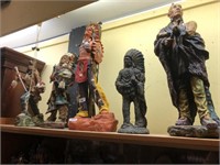 5X LARGE INDIAN STATUES