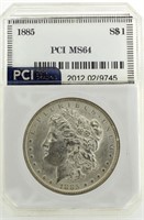 1885 MS64 Morgan Silver Dollar