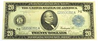 Series 1914 GEM Large $20 Federal Reserve Note