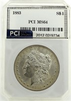 1883 MS64 Morgan Silver Dollar