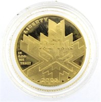 2002 US Mint Liberty 1/4 Ounce Gold Commemorative