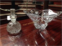 2 WATERFORD GLASS CRYSTAL PIECES