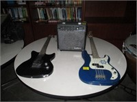 Guitar (2) and amp