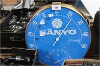 Vintage Sanyo barometer, 30cm D