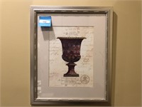 Framed print of a chalice