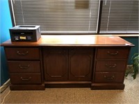 Mahogany Credenza (matches desk in next lot)