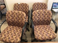 (4) Kimbell office chairs