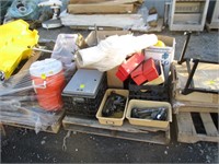 Pallet of tools and miscellaneous