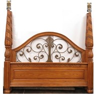 Ashley "Millenium" Eastern King Canopy Poster Bed