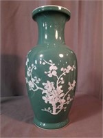 Large 18" Glazed Vase