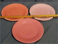 3 Fiesta Plates