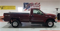 1999 Ford F250 120472 As-Is No Guarantee- Red