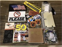 PLATES, MANUALS , PATCHES AND MISC