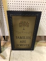 FAMILIES ARE FOREVER DECOR