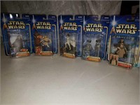5 NOC Star Wars Action Figures