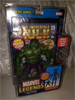 NOC Marvel Legends Hulk Action Figure & Comic