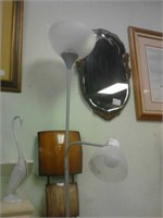 Double standing lamp