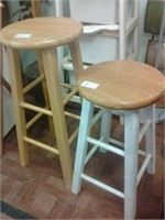 Choice between two bar stools